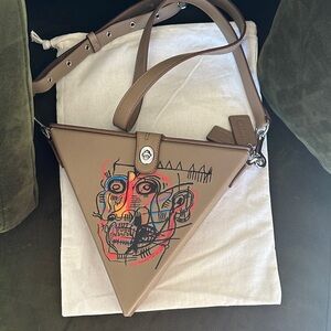 Coach X Jean Michel Basquiat Triangle Bag 24